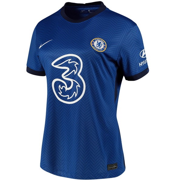 Camiseta Chelsea Primera Equipación Mujer 2020-2021 Azul